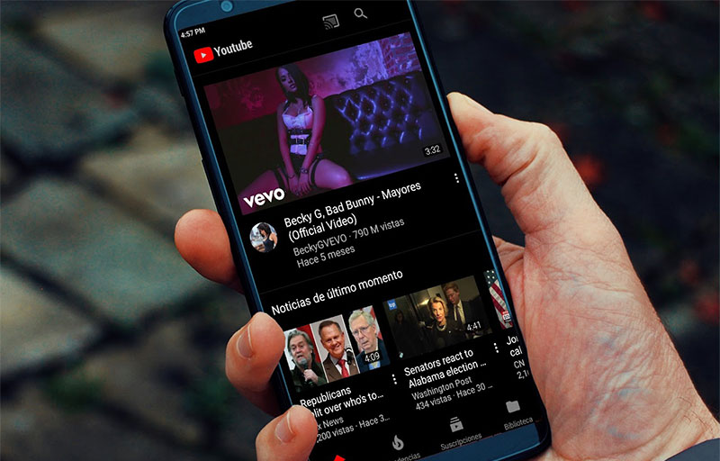 Youtube contará con nuevas funciones como: modo incógnito, función para compartir e información acerca de vídeos musicales.